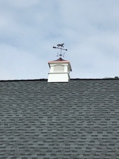 Cupola and weathervane installation on residential roof — metro Atlanta, GA