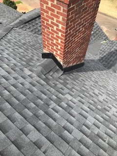 Chimney flashing repair and resealing — Loganville, GA